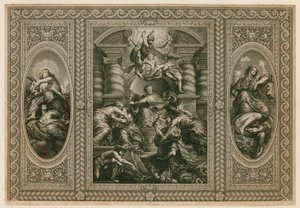 Taket i Banketthuset i Whitehall av Peter Paul Rubens