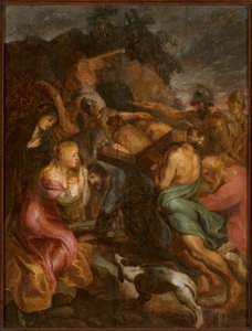 Kristus faller under korset av Peter Paul Rubens