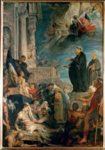 St Francis Xaviers mirakel av Peter Paul Rubens