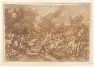 Paulus omvändelse av Peter Paul Rubens