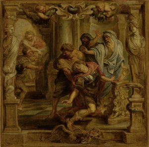 Akilles död av Peter Paul Rubens