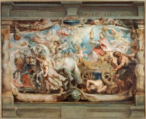 Kyrkans triumf över okunnighet och villfarelse av Peter Paul Rubens
