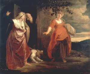 Hagars avgång av Peter Paul Rubens