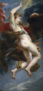Kidnappningen av Ganymedes. 1636-38 av Peter Paul Rubens