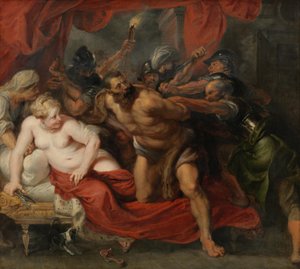 Simsons tillfångatagande av Peter Paul Rubens