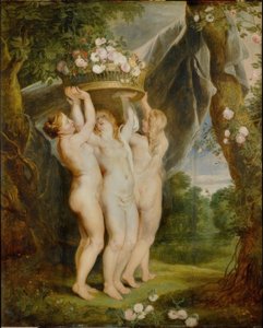 De tre nåderna av Peter Paul Rubens
