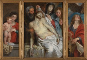 Epitafium över Jan Michielsen och hans hustru Maria Maes av Peter Paul Rubens