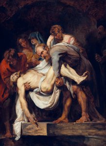 Franska:  The Entombment The Entombment av Peter Paul Rubens