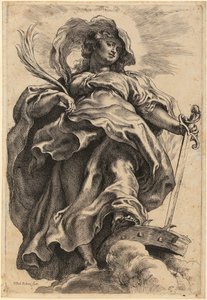 Heliga Katarina av Peter Paul Rubens