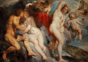 Ixion och Nephele. 1615 av Peter Paul Rubens