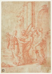 Lot och hans familj ledde ut ur Sodom av Peter Paul Rubens