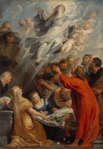 Marie himmelsfärd av Peter Paul Rubens