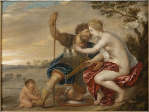 Mars, Venus och Cupido av Peter Paul Rubens