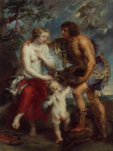 Meleagros och Atalanta av Peter Paul Rubens