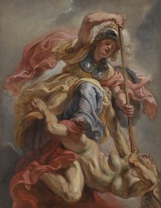 Minerva övervinner okunnigheten av Peter Paul Rubens