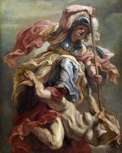 Minerva som Wisdom Conquering Sedition, mellan 1632 och 1634. av Peter Paul Rubens