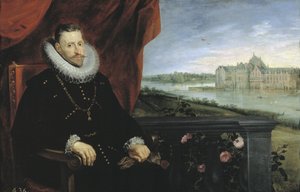 Porträtt av ärkehertig Albert av Österrike 15591621, guvernör i de spanska Nederländerna, ca. 1615 av Peter Paul Rubens