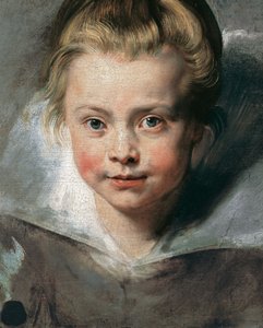 Porträtt av Clara Serena Rubens av Peter Paul Rubens