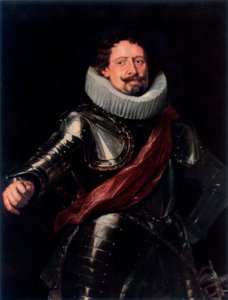 Porträtt av Don Diego Messia, Marques de Leganés, 1927 av Peter Paul Rubens