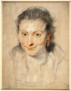 Porträtt av Isabella Brant av Peter Paul Rubens