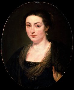 Porträtt av Isabella Brant, c1615-1620. av Peter Paul Rubens