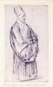 Porträtt av Nicolas Trigault S.J. i kinesisk kostym, av Peter Paul Rubens