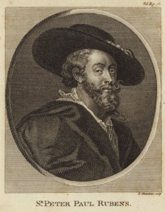 Porträtt av Peter Paul Rubens av Peter Paul Rubens