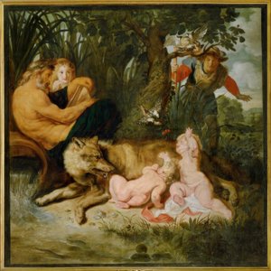 Romulus och Remus av Peter Paul Rubens