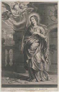 Sankta Barbara av Peter Paul Rubens