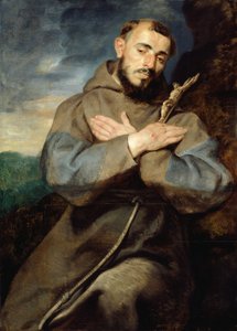 Sankt Franciskus av Peter Paul Rubens