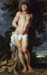 St Sebastian av Peter Paul Rubens