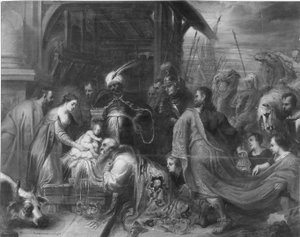 De vise männens tillbedjan av Peter Paul Rubens