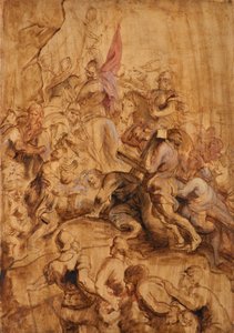 Uppstigningen till Golgata. Korsets bärande av Peter Paul Rubens