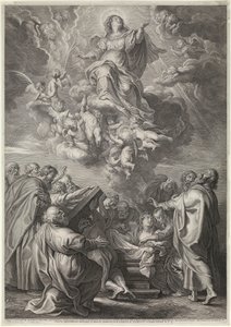 Jungfru Marie himmelsfärd av Peter Paul Rubens