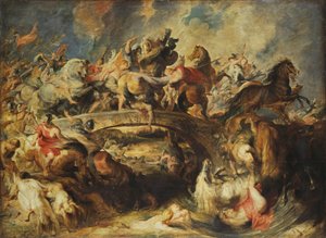 Slaget vid Amazonerna av Peter Paul Rubens
