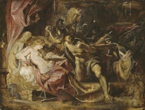 Infångandet av Simson, 1609-10 av Peter Paul Rubens