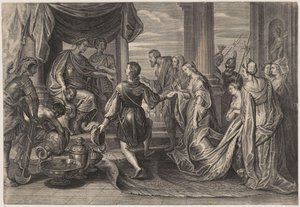 Scipio Africanus återhållsamhet av Peter Paul Rubens