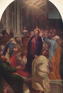 Den Helige Andes nedstigning, 1619, 1914. av Peter Paul Rubens