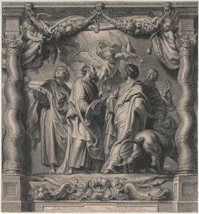 De fyra evangelisterna av Peter Paul Rubens