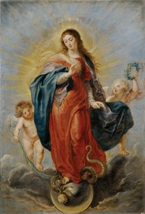Den obefläckade avlelsen av Peter Paul Rubens