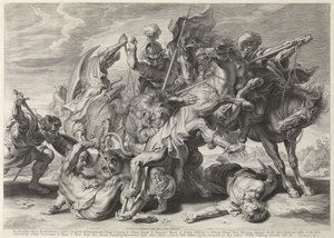 Lejonjakten av Peter Paul Rubens