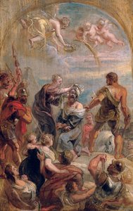 St Pauls martyrskap av Peter Paul Rubens