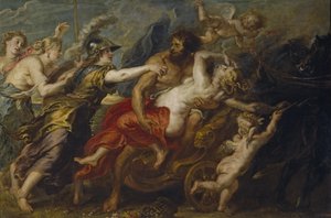 Våldtekten av Proserpina, 1636-1638 av Peter Paul Rubens