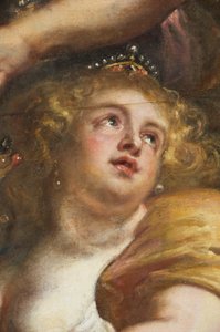 The Rubens Ceiling, Banqueting House, Whitehall, c.1629-34 (olja på duk) av Peter Paul Rubens