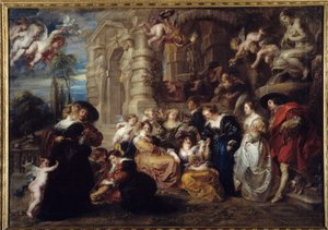 Kärlekens trädgård av Peter Paul Rubens
