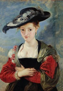 Hatt av halm av Peter Paul Rubens