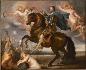 Triumf för hertigen av Buckingham. av Peter Paul, Rubens