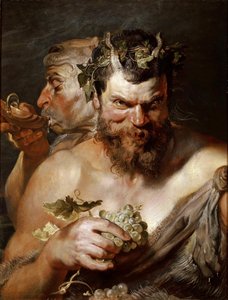 Två Satyrer, ca. 1617-1618.
