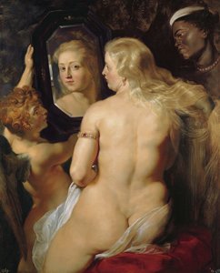 Venus vid en spegel av Peter Paul Rubens
