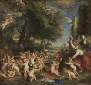 Venusdyrkan av Peter Paul Rubens